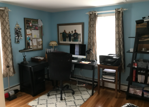 bedroom - used as office