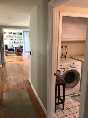 Laundry room & 1st floor bathroom