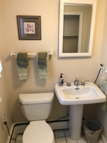 Laundry room & 1st floor bathroom