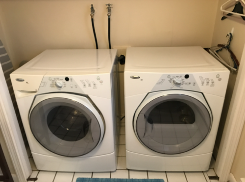 Laundry room & 1st floor bathroom